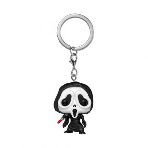 Funko Pop! Keychain: Horror 1 - Ghostface - Mini-Figurine en Vinyle à Collectionner Porte-clés Fantaisie - Cadeau de Noël - Idée de Cadeau