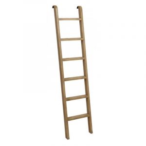 Echelle de bibliothèque bois beige -