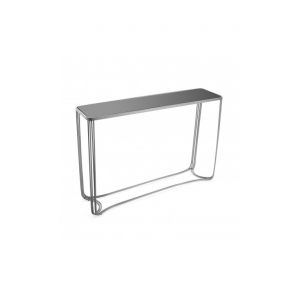 Image de Versa Console métal chromé et verre trempée AUXILIAR