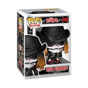 Funko Figurine Pop - Rob Zombie N&deg;490 - Rob Zombie (90124)