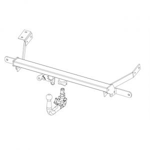 Attelage ''col de cygne'' démontable sans outils BOSAL 051-583