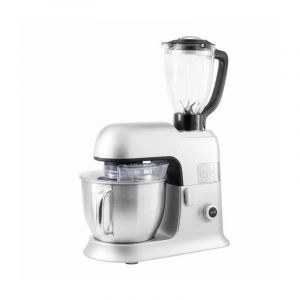 Kitchencook EXPERT XL SILVER Robot Pétrin avec Blender - 6,5L - Gris