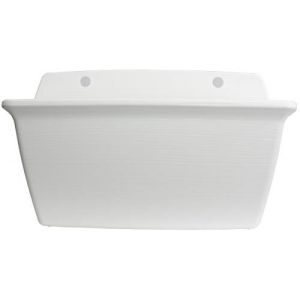 Image de Iris Ohyama Jardinière murale à réserve d'eau - Wall Planter - 350, plastique, blanc, grand, 34,5 x 16,7 x 17,7,, Moyen