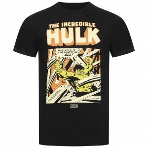 Hulk Marvel Rage Hommes T-shirt MAMTS039BLK