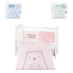 Parure de lit Kikkaboo EU Style Bear With Me (x2)