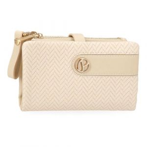 Pepe Jeans Sprig portefeuille beige avec porte-monnaie amo