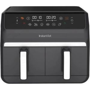 Instant Pot - Vortex Dual Truffle Air Fryer - Large 8L Capacity, Family Size, 4L Double Basket, 8-in-1 - Dehydrates, Grill, Cook, Ro