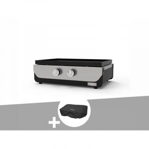 Le Marquier Plancha original gaz 260 duo + housse de protection