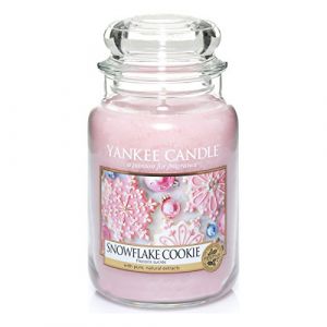 Image de Yankee Candle 1275342 Bougie Parfumée en Pot Biscuit Flocon Rose