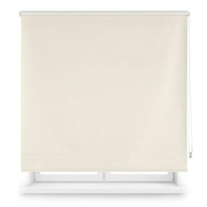 Blindecor Store occultant sur Mesure Store Enrouleur occultant sur Mesure Couleur Beige 105 x 230 cm Dimensions du Tissu 102 x 225 cm