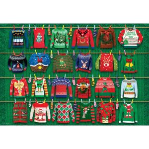 Eurographics Puzzle Ugly Christmas Sweaters Tin