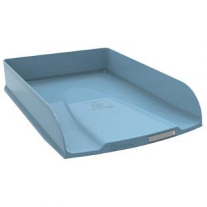 Exacompta Lot de 6 Bac à courrier Combo Styli - Bleu givré