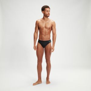 Speedo Slip de bain Homme Medley Logo 7 cm noir/gris
