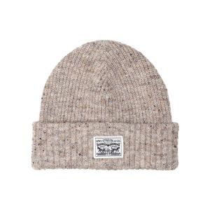 Levi's Backpatch Beanie-Holiday, Ecru, Un Men's