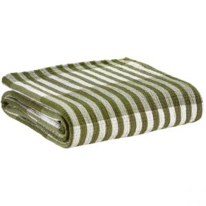 Declikdeco Plaid Calista Olive 137 x 180