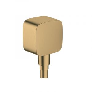 Hansgrohe Coude de raccordement avec clapet anti-retour bronze