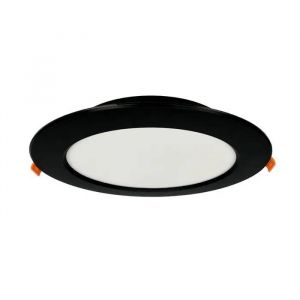 Horoz Electric Spot LED encastré rond ALEXIS 18W 1660lm CCT noir IP20 | HOROZ