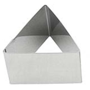 Lares 6048 - Emporte-pi&egrave;ce triangle en inox