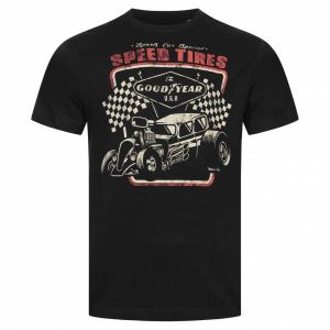 GOODYEAR Speed Hommes T-shirt POMTS138BLK