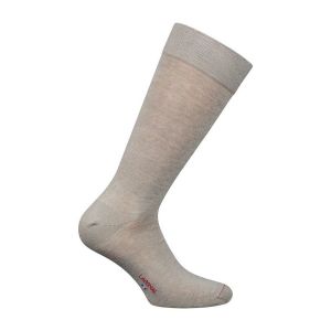Labonal Chaussettes Chaussette unie, jersey lin