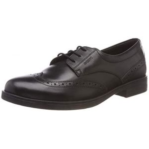 Geox Jr Agata D, Brogues Fille, Noir (Black C9999), 35 EU