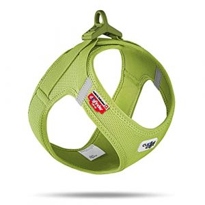 Curli Vest Harness Clasp Air-Mesh Lime XS