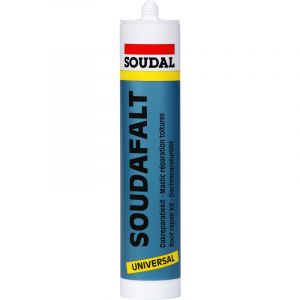 Image de Soudal Mastic réparation toitures Noir 310ml