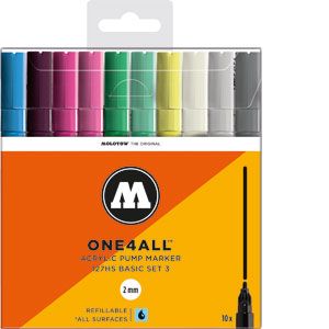 Molotow One 4 All 127 Hs Main 10x marqueur set Basic 3