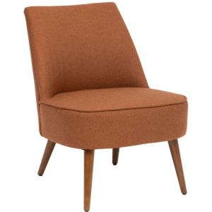 Atmosphera Fauteuil Gary avec pieds en bois