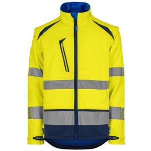 Blouson Softshell Long Life Jaune/marine M