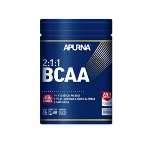 Apurna Complement alimentaire bcaa 2 1 1 fruits rouges 400g