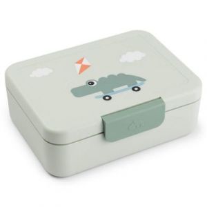 Done by Deer Boîte à goûter avec séparateur Playground Vert