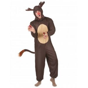 Déguisement marron renne adulte Noël L