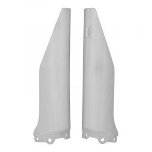 Image de Racetech Protection de fourche KX125-250 04-06 KX250F 04-05 / RMZ250 Blanc