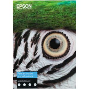 Epson Fine Art Smooth - papier chiffon - mat - 25 feuille(s) - A4 - 300 g/m²