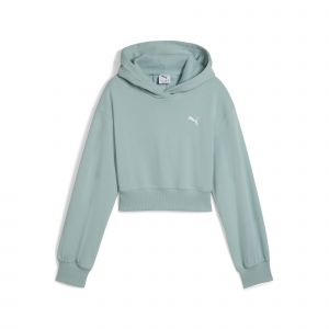 Puma Sweatshirt à capuche crop fille Essentials TR