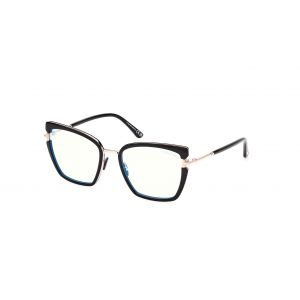 Tom Ford Femme FT5984-B 1 Montures optiques Inject&eacute; Noir Papillon Normale