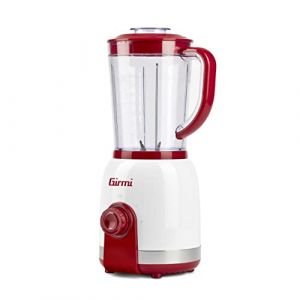 Girmi FR27 Frullatore 350 Watt 1 Litro 6 Lame Bianco-Rosso