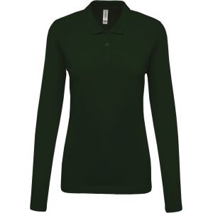 Kariban Pack 40 Polo pique manches longues femme Forest Green K257 - Taille XS
