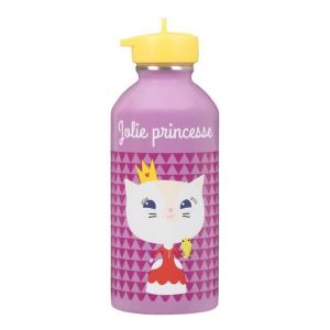 Gourde Inox Enfant - Jolie Princesse - Chaton