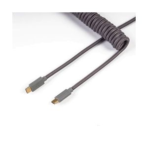 Keychron Cable Coiled Aviator - USB C - Gris