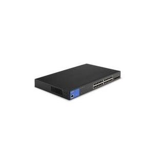 Linksys 24-PORT MANAGED POE+GE SWITCH 4 10G