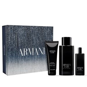 Set de Navidad Armani Code Eau de toilette 125 ml + 75 ml + 15 ml