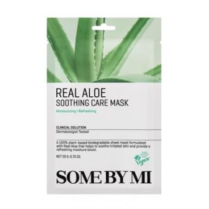 Some By Mi Real Care Mask Aloe Soothing Care Mask Masque en tissu