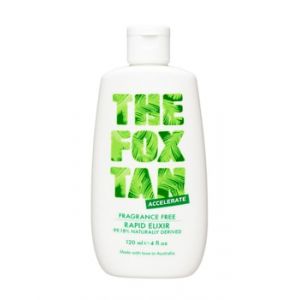 The Fox Tan Rapid Tanning Elixir Fragrance Free Spray solaire