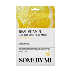 Some By Mi Real Care Mask Vitamin Brightening Care Mask Masque en tissu