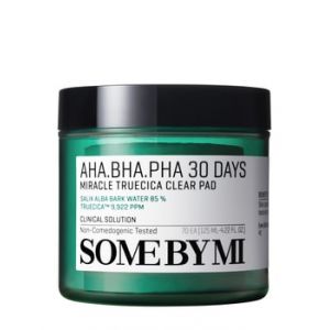 Some By Mi AHA-BHA-PHA Miracle Truecica Clear Pad Cotons démaquillants