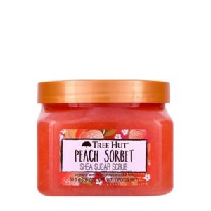 TREE HUT Peach Sorbet Shea Sugar Scrub Gommage corps