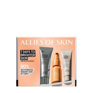 ALLIES OF SKIN 7 Days to Brighter Skin Anti Aging Skincare Kit Coffret soin visage