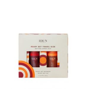 IDUN Minerals Ready Set Travel Size Setting Spray Duo Coffret maquillage